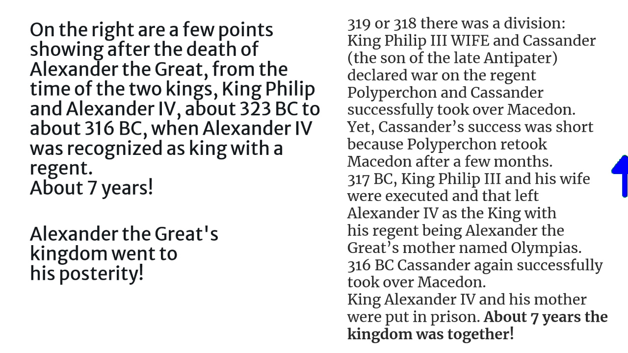 events between 319bc to 316bc