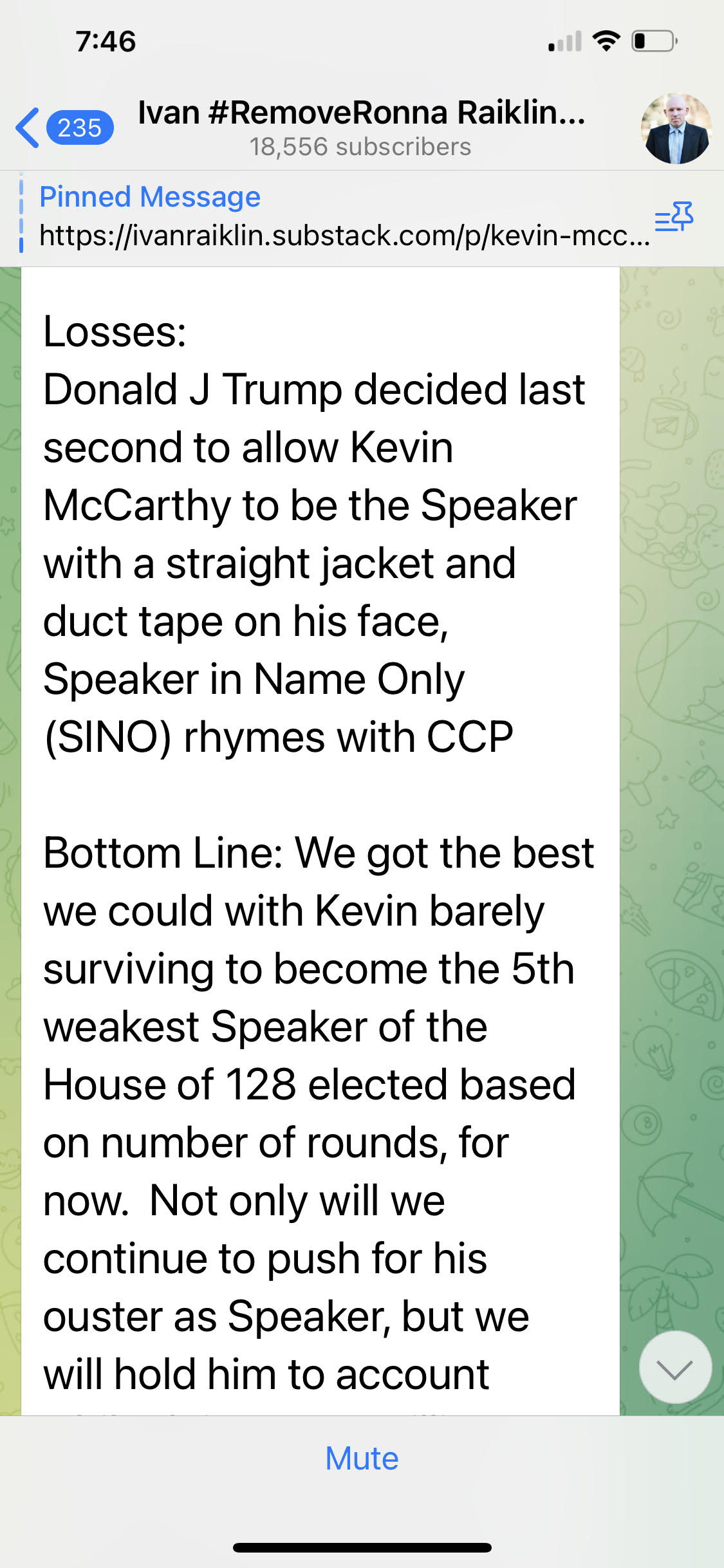 Ivan Raiklin sees some wins with McCarthy as Speaker